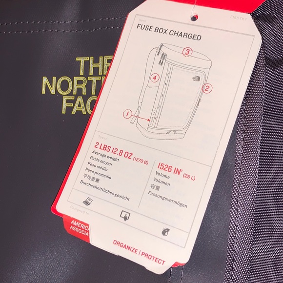 NWT The North Face Fuse Box Charged Backpack - Picture 5 of 16